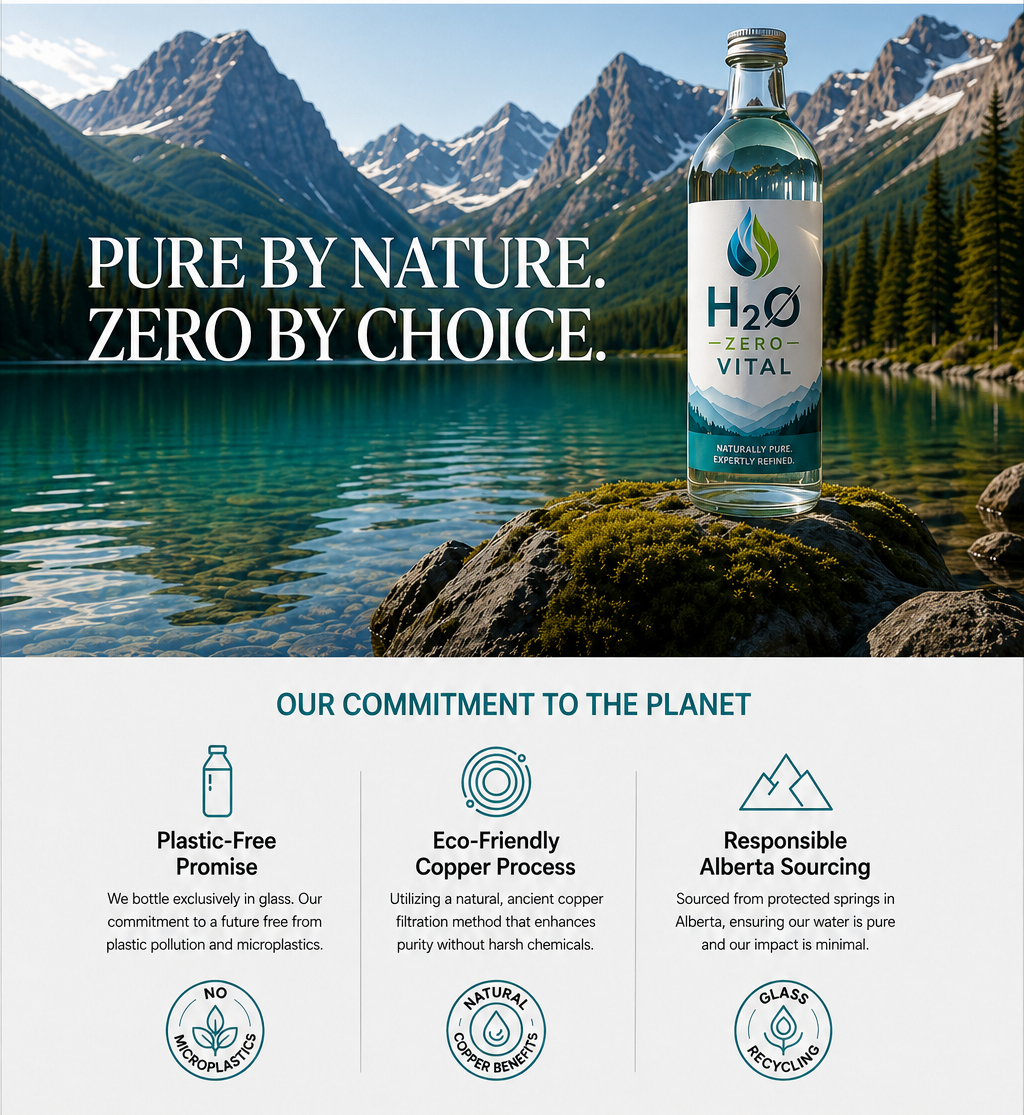 H2Ø ZERO VITAL | Sustainability